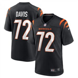 Domenique Davis Black Cincinnati Bengals Game Player