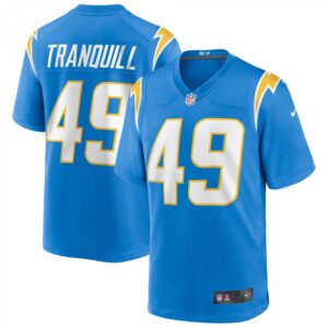 Drue Tranquill Powder Blue Los Angeles Chargers Game