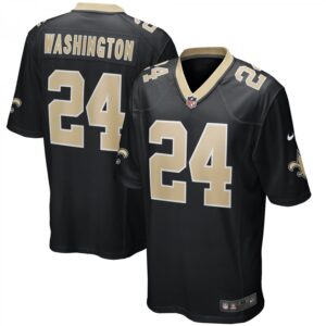 Dwayne Washington Black New Orleans Saints Game Player