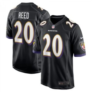 Ed Reed Baltimore Ravens Retired Player  - Black