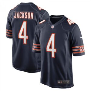 Eddie Jackson Navy Chicago Bears Game Player