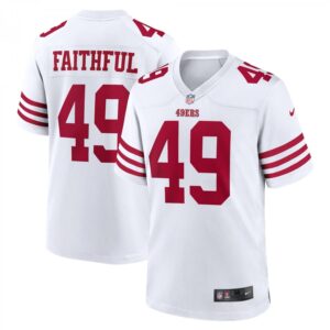 Faithful 49 San Francisco 49ers Player Game  - White