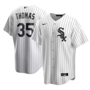 Frank Thomas Chicago White Sox White Home Replica