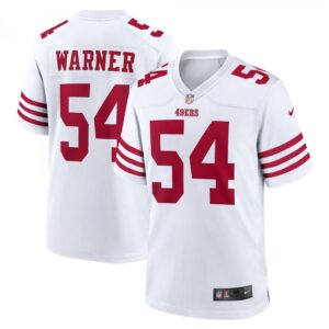 Fred Warner San Francisco 49ers Player Game  - White