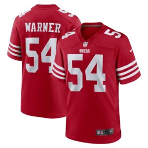Fred Warner Scarlet San Francisco 49ers Player Game
