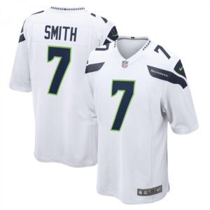 Geno Smith Seattle Seahawks Game Player  - White