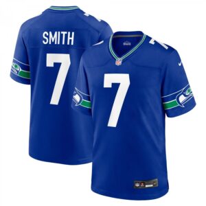 Geno Smith Seattle Seahawks Throwback Player Game  - Royal