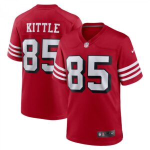 George Kittle San Francisco 49ers Alternate Game Player  - Scarlet