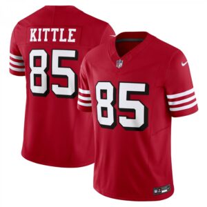 George Kittle San Francisco 49ers Vapor F.U.S.E. Limited  - Scarlet