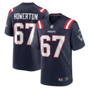 Hayden Howerton Navy New England Patriots Home Game Player