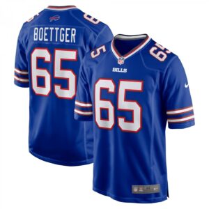Ike Boettger Royal Buffalo Bills Game Player