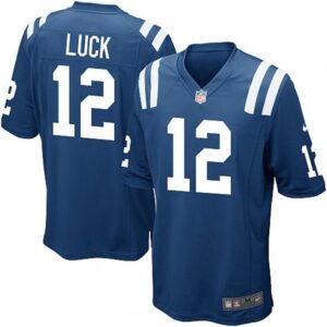 Indianapolis Colts Andrew Luck Game  Royal Blue