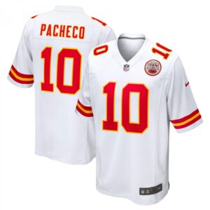 Isiah Pacheco Kansas City Chiefs Away Game Player  - White