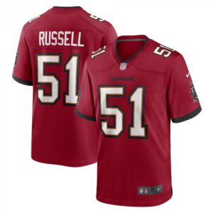 J.J. Russell Athletic Red Tampa Bay Buccaneers Game Player