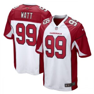J.J. Watt White Arizona Cardinals Game