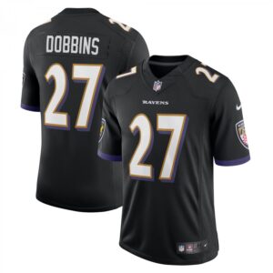 J.K. Dobbins Baltimore Ravens Vapor Limited  - Black