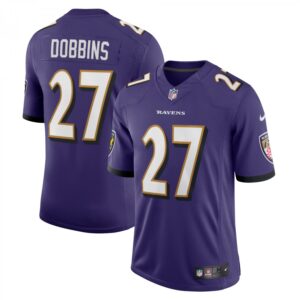 J.K. Dobbins Baltimore Ravens Vapor Limited  - Purple