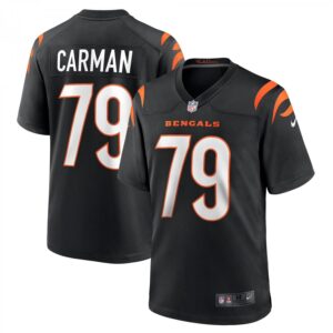Jackson Carman Black Cincinnati Bengals Game