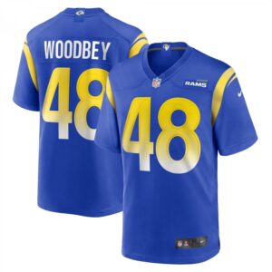 Jaiden Woodbey Royal Los Angeles Rams Home Game