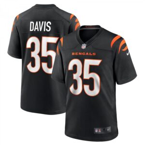 Jalen Davis Black Cincinnati Bengals Game Player