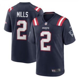 Jalen Mills Navy New England Patriots Game Player