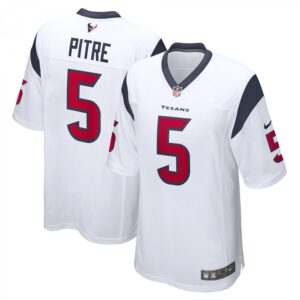 Jalen Pitre Houston Texans Game Player  - White