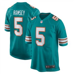 Jalen Ramsey Aqua Miami Dolphins Alternate Game