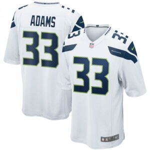 Jamal Adams Seattle Seahawks Game  - White