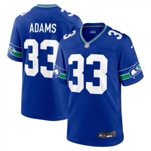 Jamal Adams Seattle Seahawks Throwback Player Game  - Royal