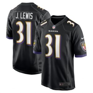 Jamal Lewis Baltimore Ravens Retired Player  - Black