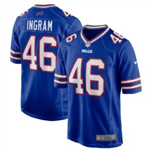 Ja'Marcus Ingram Royal Buffalo Bills Player Game