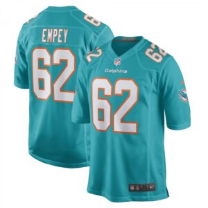 James Empey Aqua Miami Dolphins Game Player