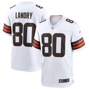 Jarvis Landry Cleveland Browns Game  - White