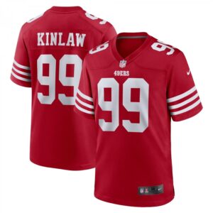 Javon Kinlaw Scarlet San Francisco 49ers Team Player Game