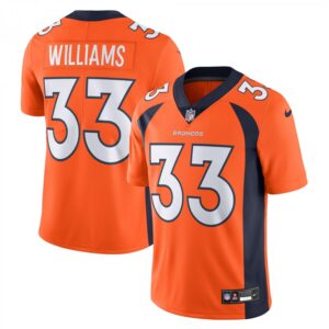 Javonte Williams Denver Broncos Vapor Untouchable Limited  - Orange