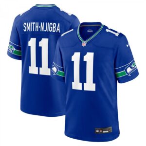 Jaxon Smith-Njigba Seattle Seahawks Throwback Player Game  - Royal