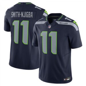Jaxon Smith-Njigba Seattle Seahawks Vapor F.U.S.E. Limited  - Navy