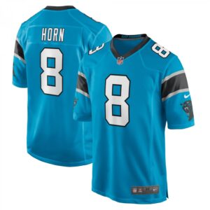 Jaycee Horn Carolina Panthers Game Player  - Blue