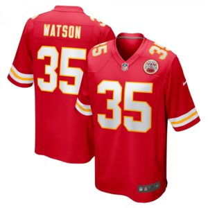 Jaylen Watson Red Kansas City Chiefs Game Player