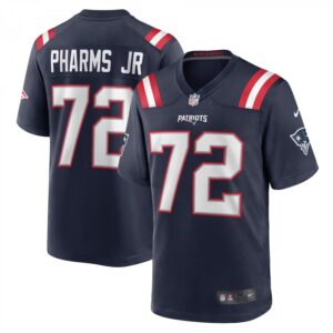 Jeremiah Pharms Jr. Navy New England Patriots Game Player