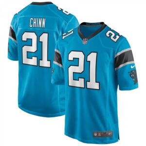 Jeremy Chinn Carolina Panthers Game Player  - Blue