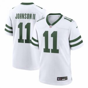 Jermaine Johnson II New York Jets Alternate Game  - Spotlight White