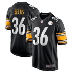Jerome Bettis Black Pittsburgh Steelers Retired Player Game