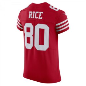 Jerry Rice Scarlet San Francisco 49ers Vapor Elite Retired Player