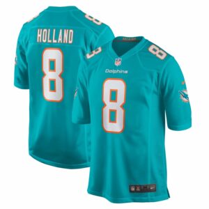 Jevon Holland Aqua Miami Dolphins Game Player