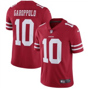 Jimmy Garoppolo Scarlet San Francisco 49ers Vapor Untouchable Limited