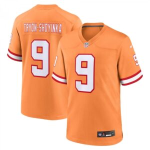 Joe Tryon-Shoyinka Orange Tampa Bay Buccaneers Throwback Game