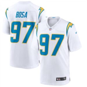 Joey Bosa Los Angeles Chargers Game  - White