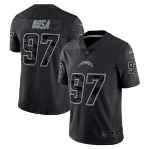 Joey Bosa Los Angeles Chargers RFLCTV Limited  - Black