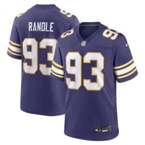 John Randle Purple Minnesota Vikings Classic Player Game